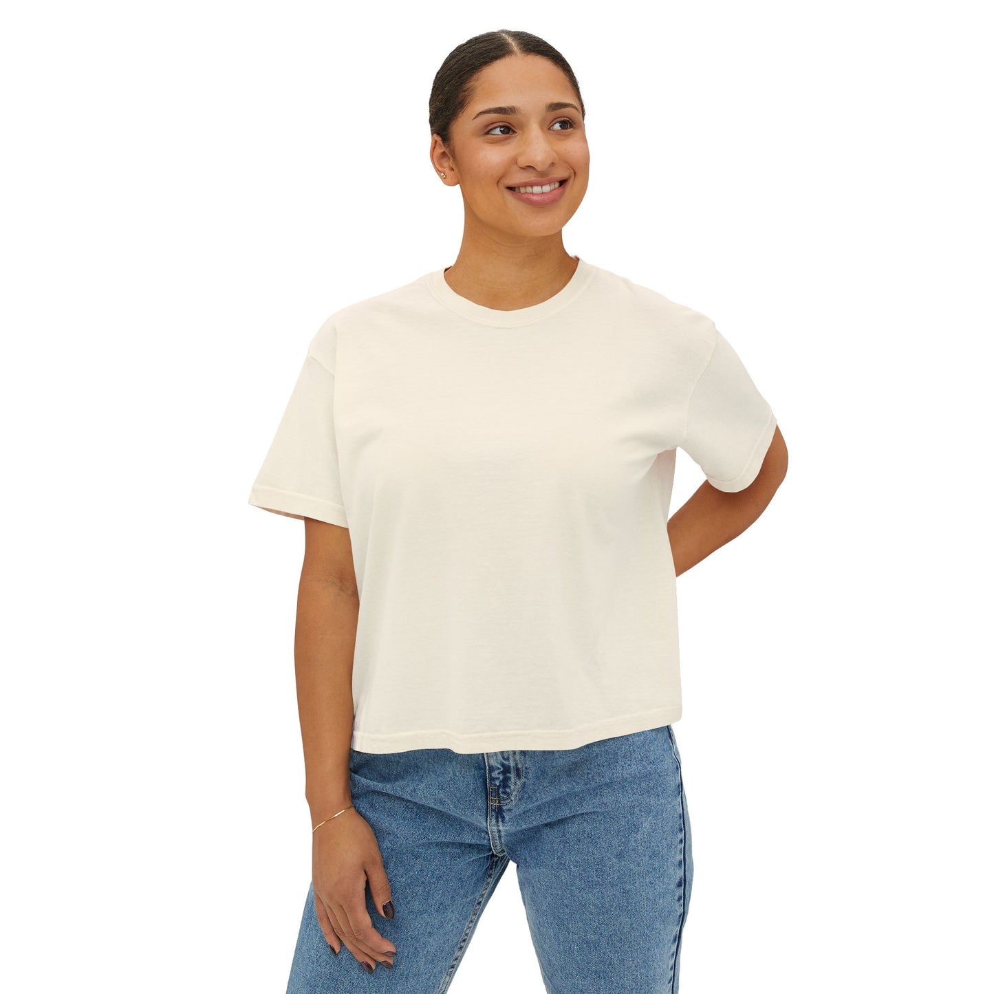Summer Floral Women's Boxy Tee
