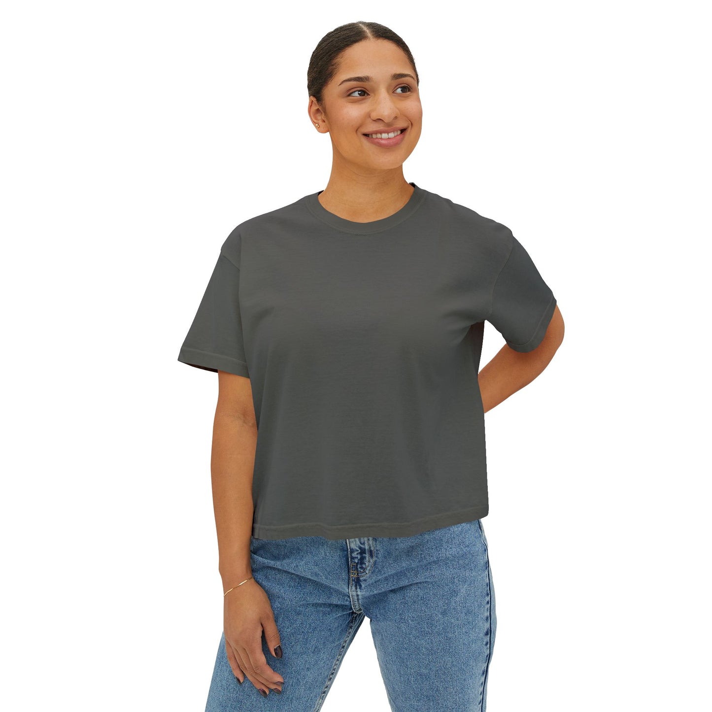 Summer Floral Women's Boxy Tee
