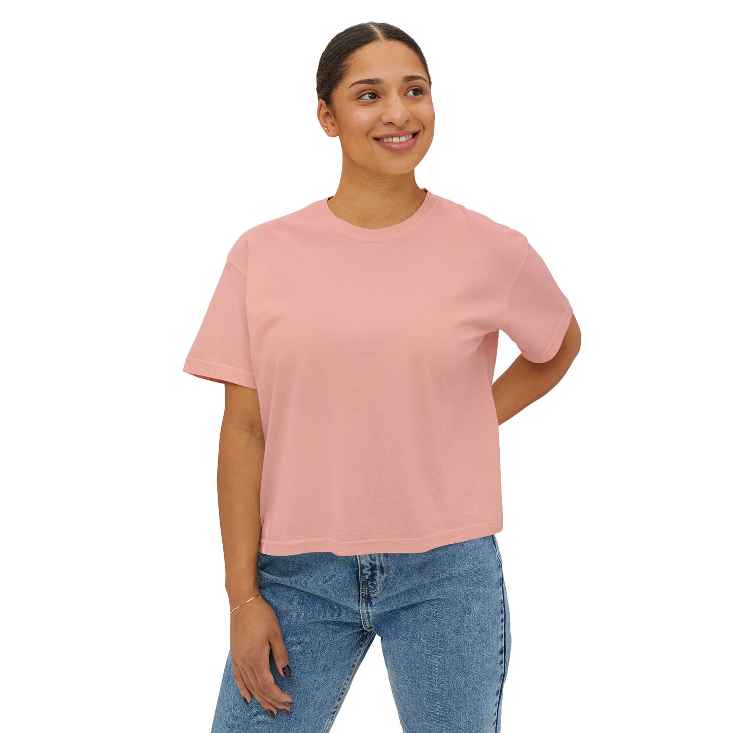 Summer Floral Women's Boxy Tee